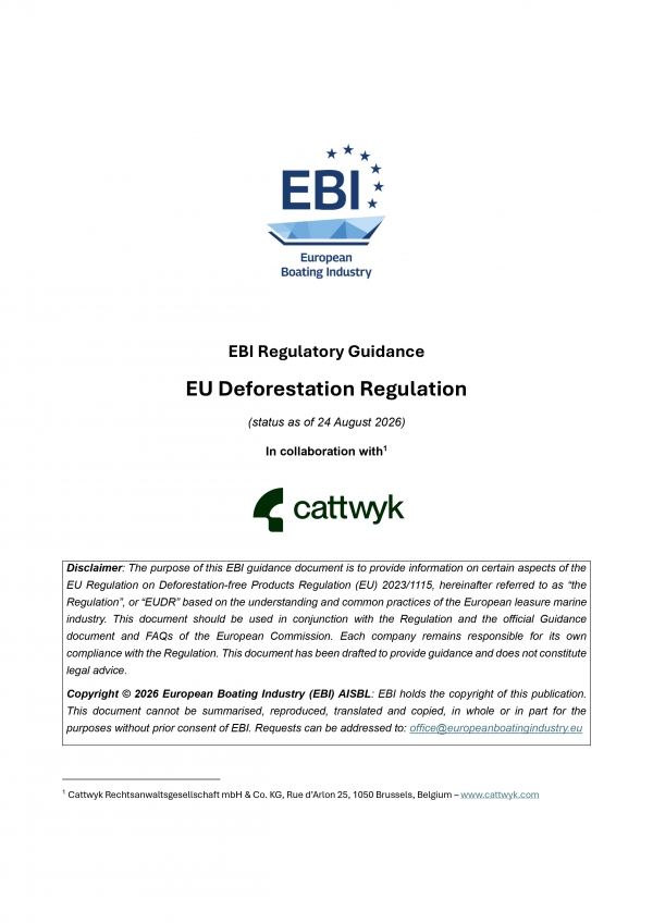 EBI launches EUDR guidance as first publication of new Regulatory Compass
