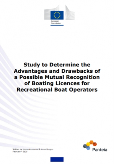 EBI welcomes new EU study calling for mutual recognition of boating licences for recreational boat operators